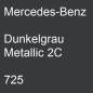 Preview: Mercedes-Benz, Dunkelgrau Metallic 2C, 725.